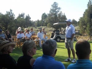 PGA PRO FRED FUNK LISTENS TO A QUESTION