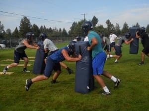 THE LAVA BEARS O LINE GOES TO WORK IN HOG HEAVEN