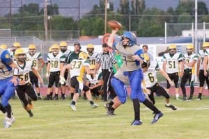 Blake Bartels throwing