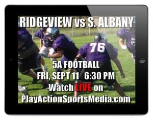 091115 - Football - South Albany at Ridgeview - Gameslate