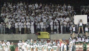 The Summit Faithful filled the visiting student section.