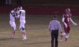 FB- SUM - KENT AND TOBIAS CELEBRATE A TOUCHDOWN - 111315