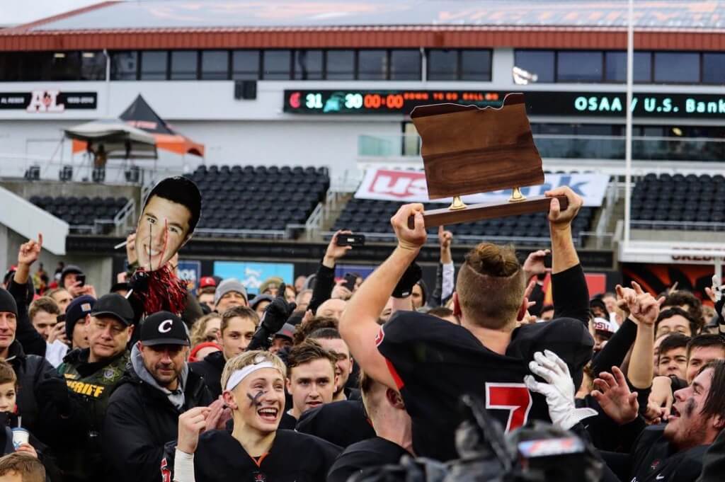 Congratulations to Clackamas for winning the OSAA...