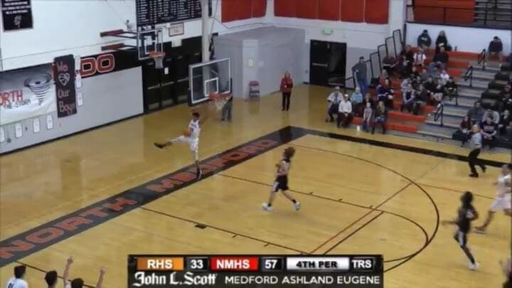 Kaison Faust with the big steal and...