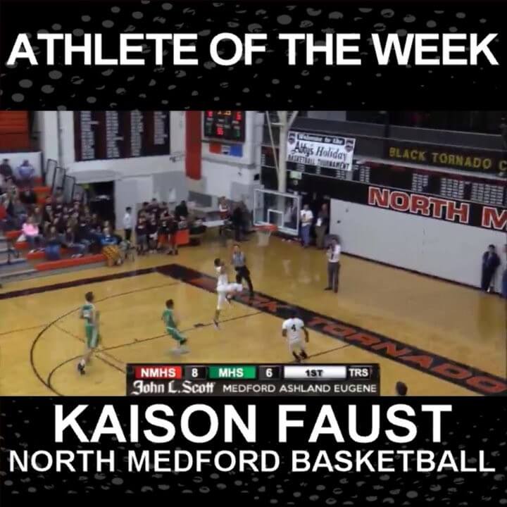 Kaison Faust helped lead North Medford to…