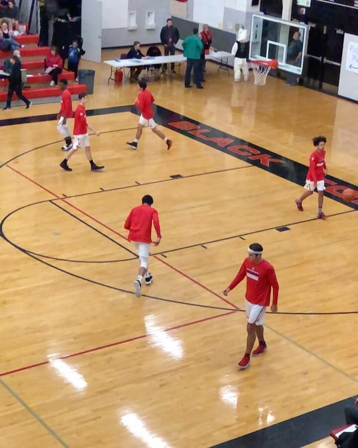 North Medford vs. Roseburg boys basketball action...